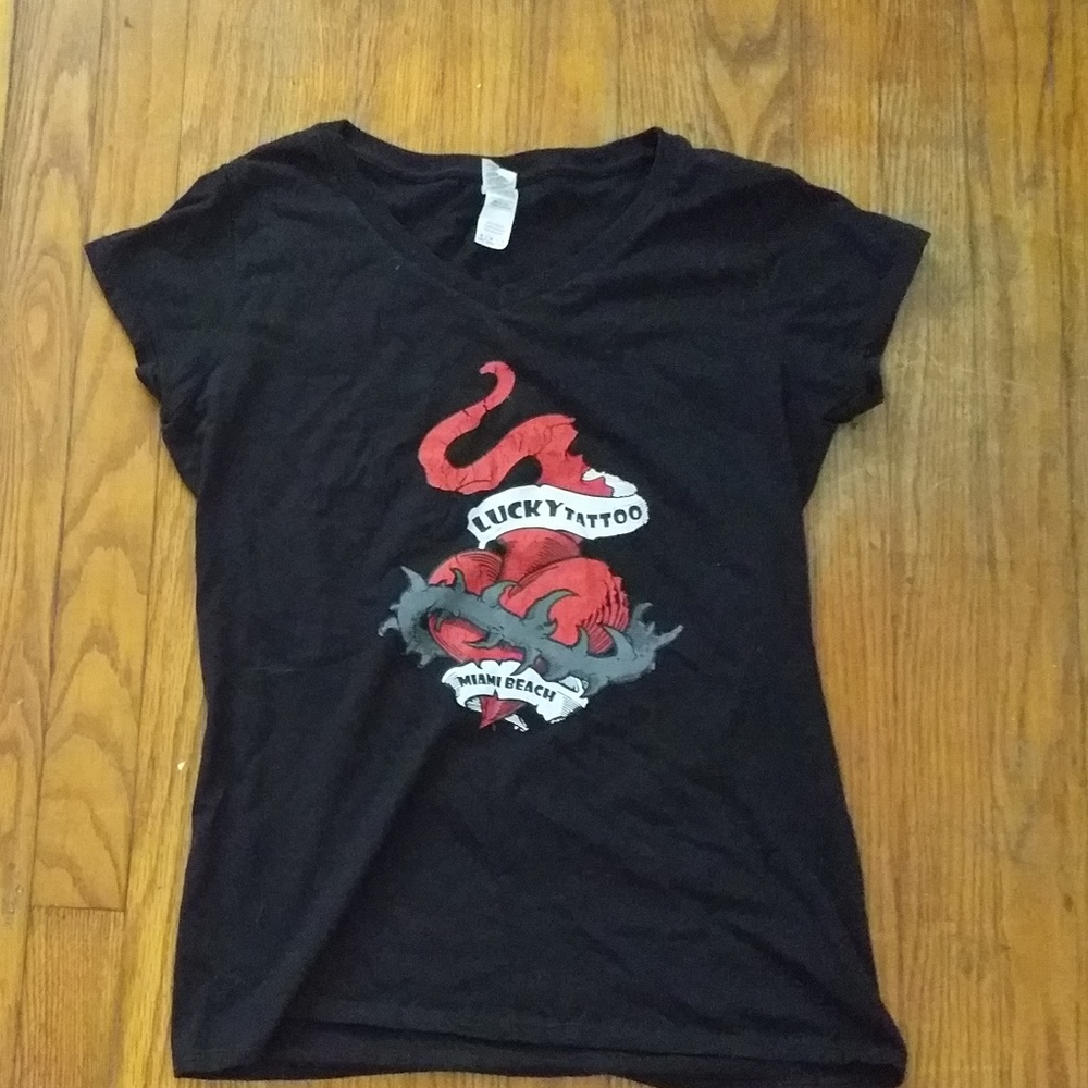Lucky Tattoo vintage graphic tee